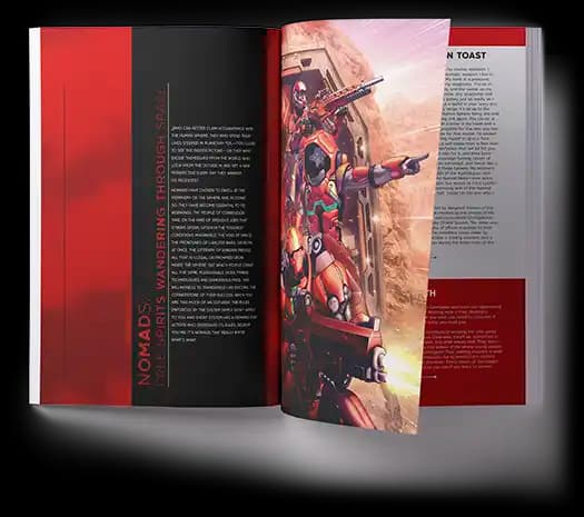 Hyperthermal Infinity N5 campaign book - Interior