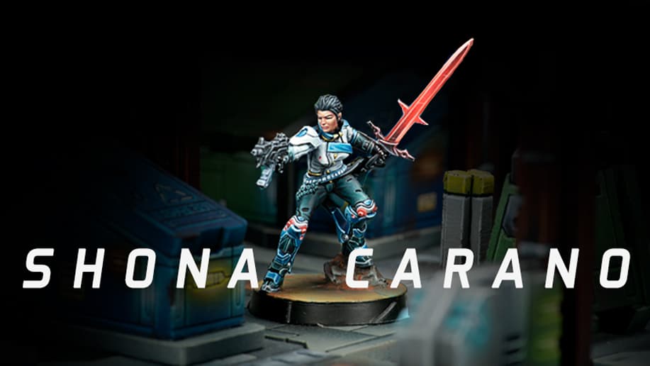 Shona Carano, Special Instructor and Aristeia! Swordmaster