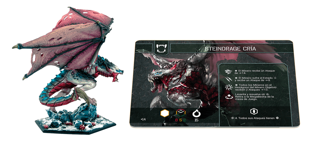 Megabeasts in TAG Raid - Steindrage Card
