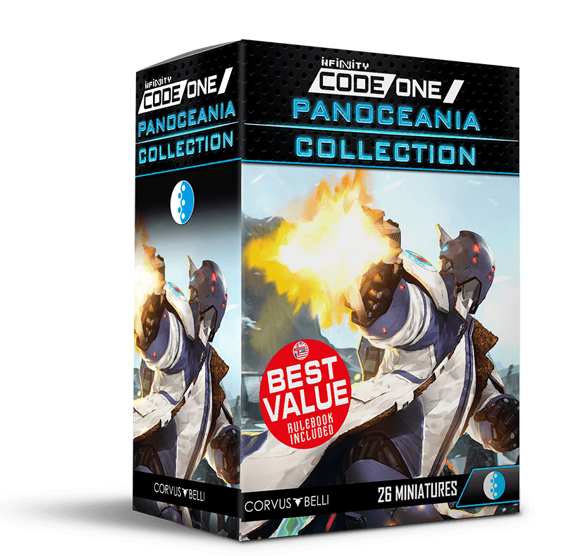 Infinity CodeOne: PanOceania Collection Pack box  - infinity december releases