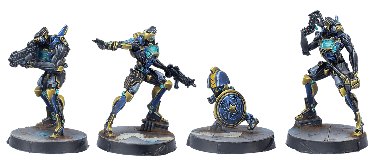 Betatroopers, Remote Activity Unit Beta - Miniatures