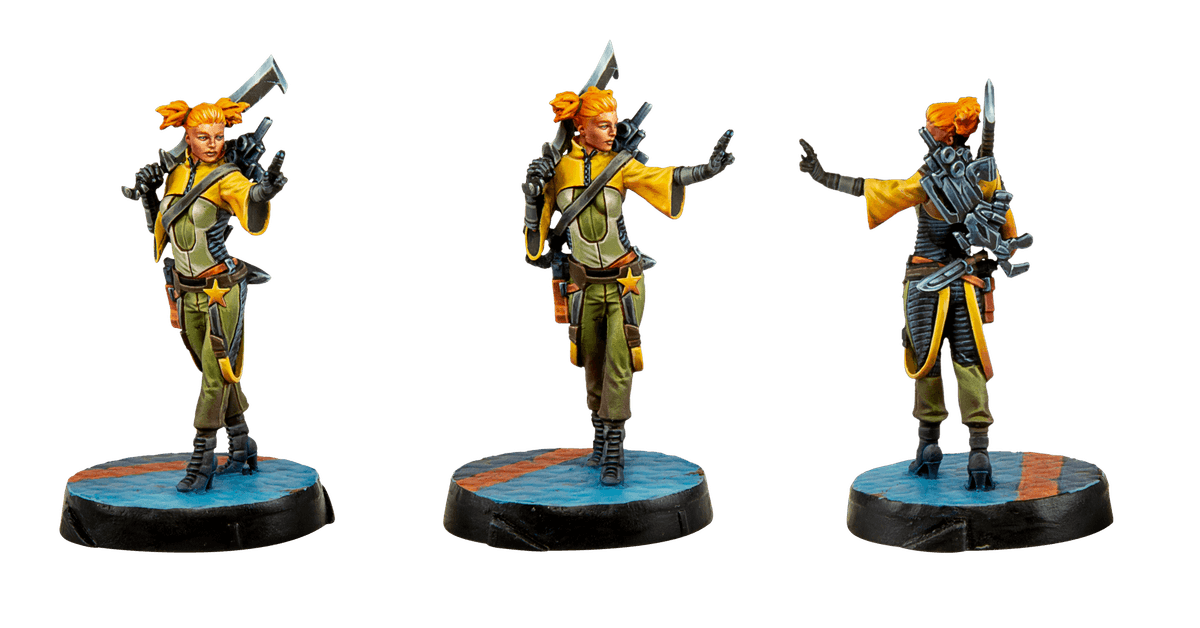 Valerya Gromoz (Hacker) - AdeptiCon - Infinity News March - three views
