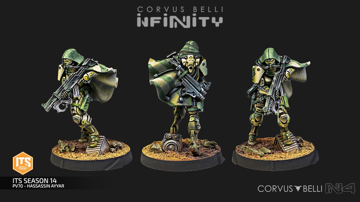 Plastic resin miniatures - Ayyar paint