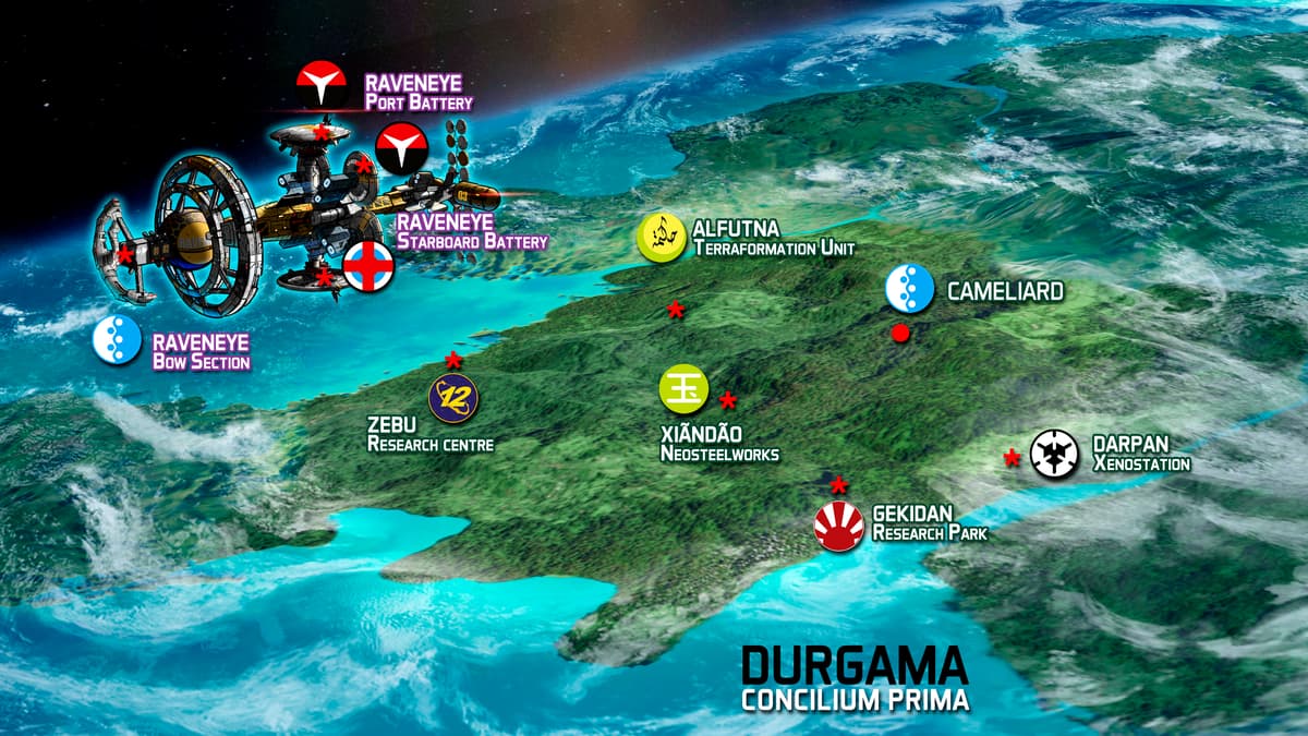 Durgama Takeover Online Campaign - Map