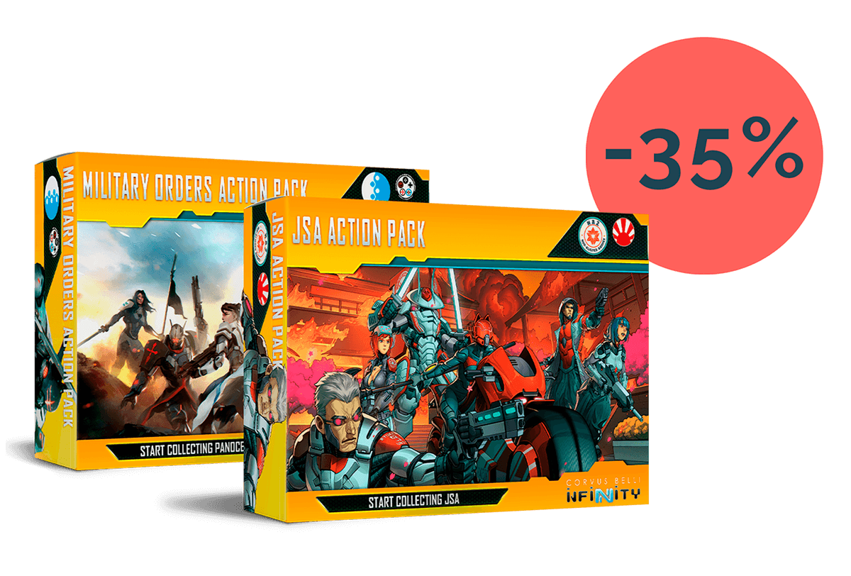 Army and Action Pack - Black Friday - Corvus Belli