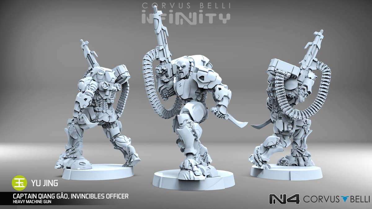 Dire Foes Mission Pack  - Captain Qiang Gao - Render