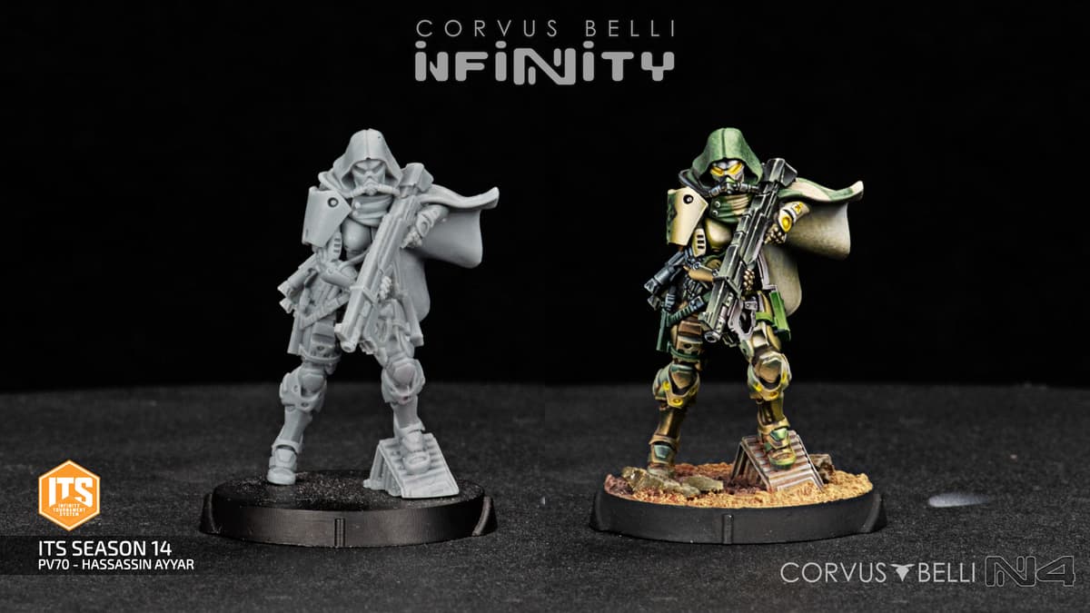 Plastic resin miniatures - Ayyar