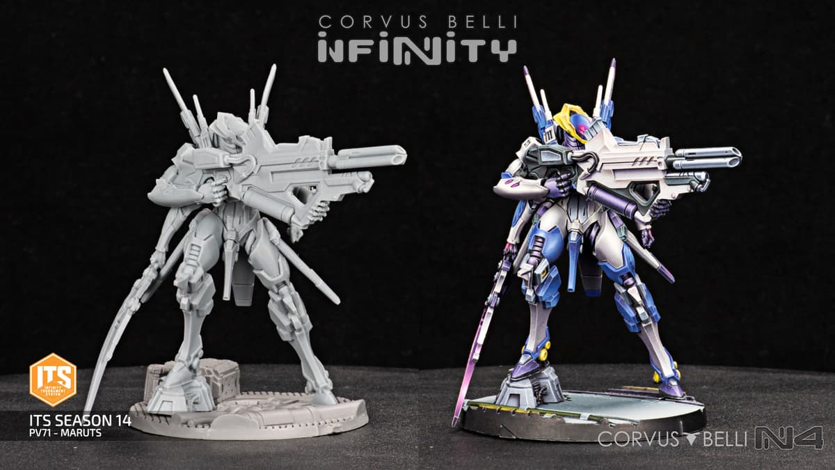 Plastic resin miniatures - Marut