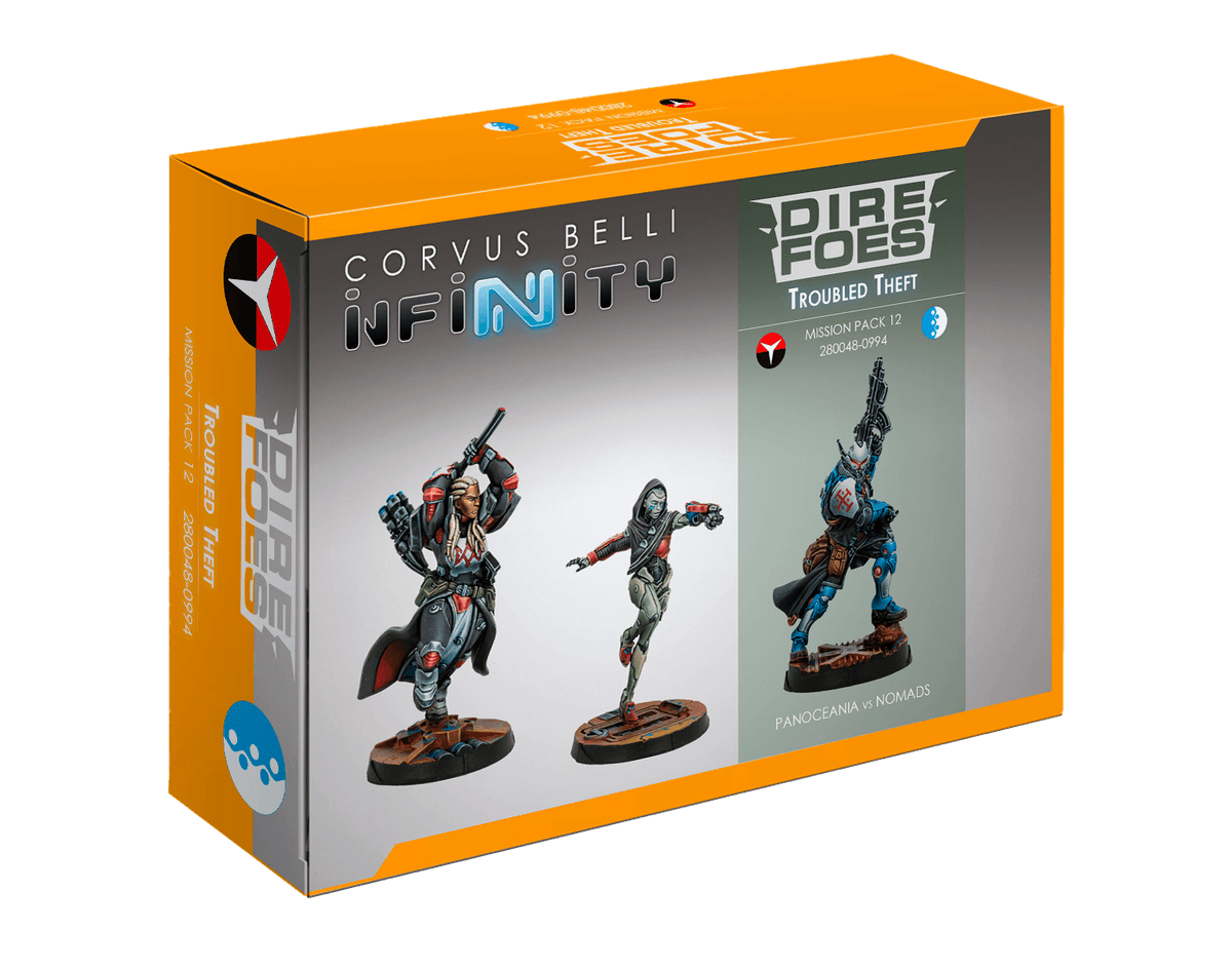 Troubled Theft: Dire Foes Mission Pack 12 - box