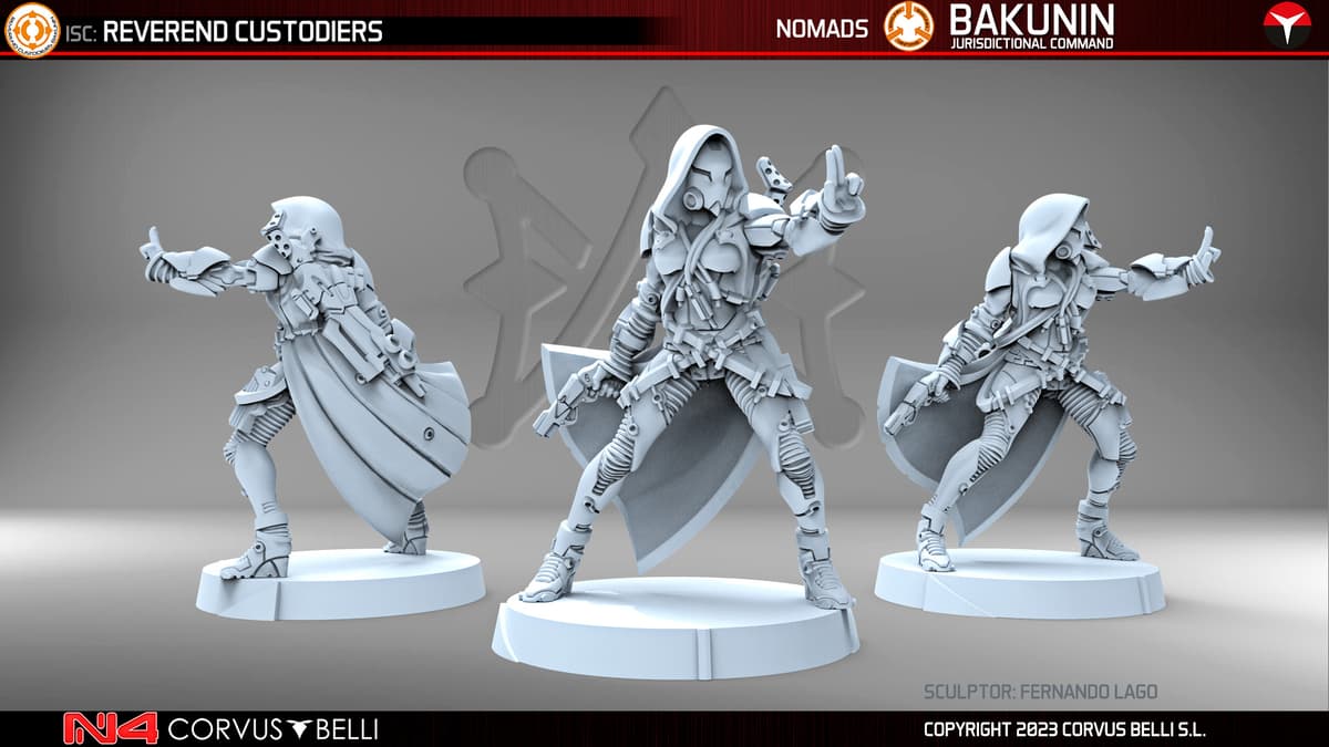 Bakunin's Observance - Custodier Render
