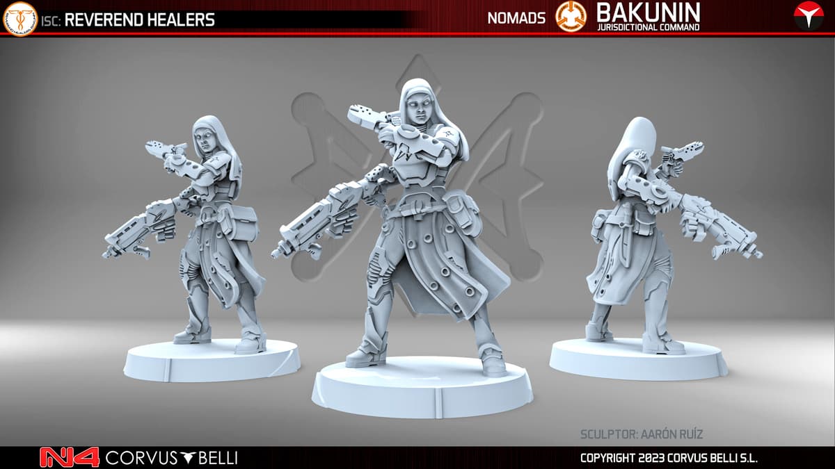 Bakunin's Observance - Cenobites Healer Render
