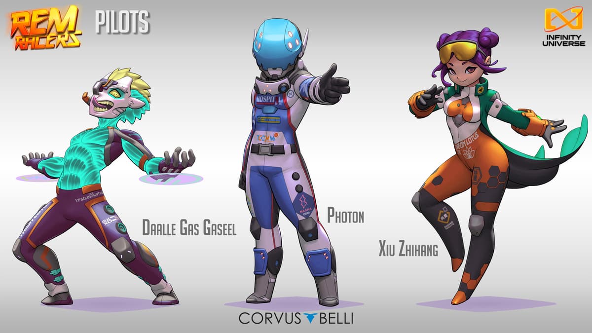 REM Racers board game - Presentation of Pilots 3