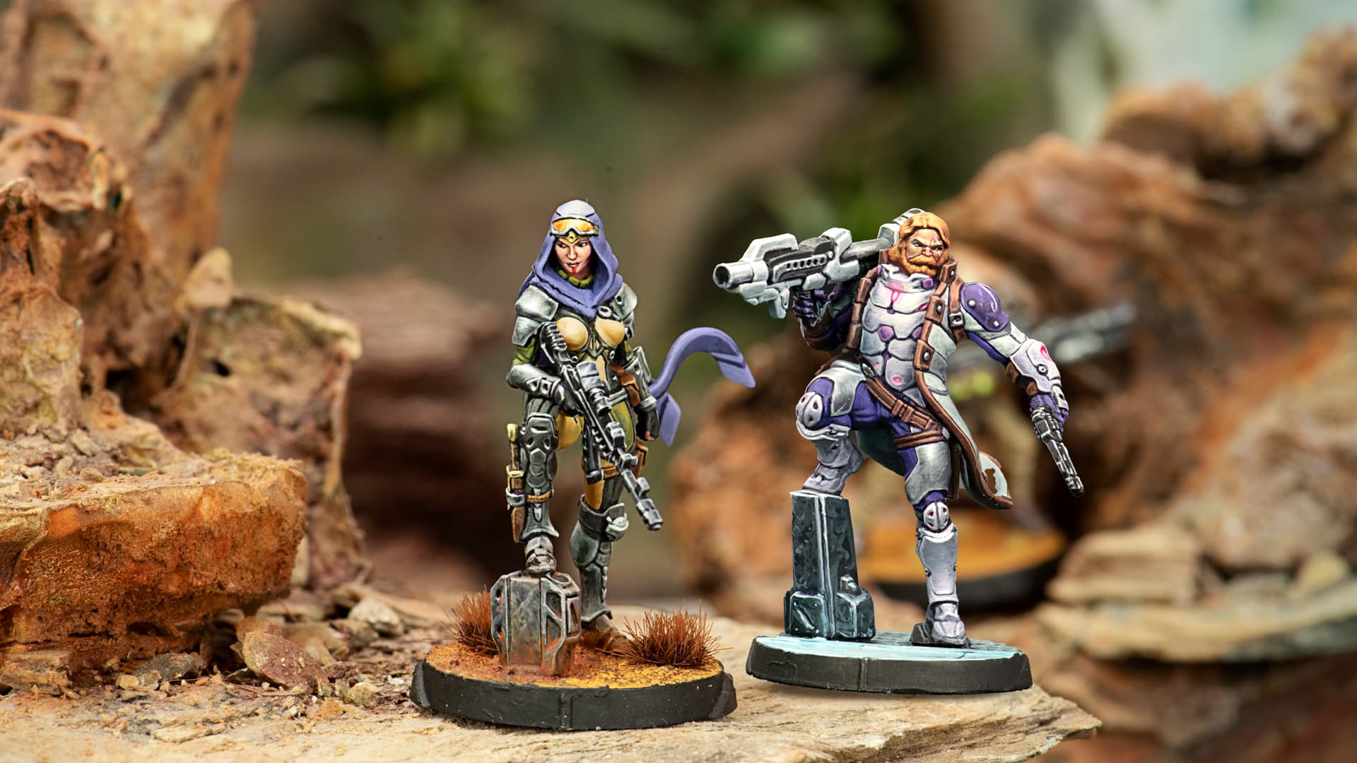 Phoenix and Yara Haddad: ALEPH and Haqqislam officers