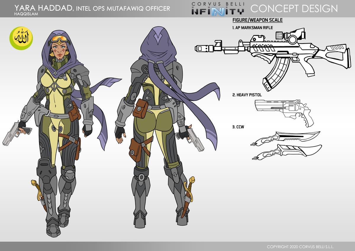 Heroes Infinity Codeone - Yara Haddad Dossier, intel ps Mutafawiqofficer