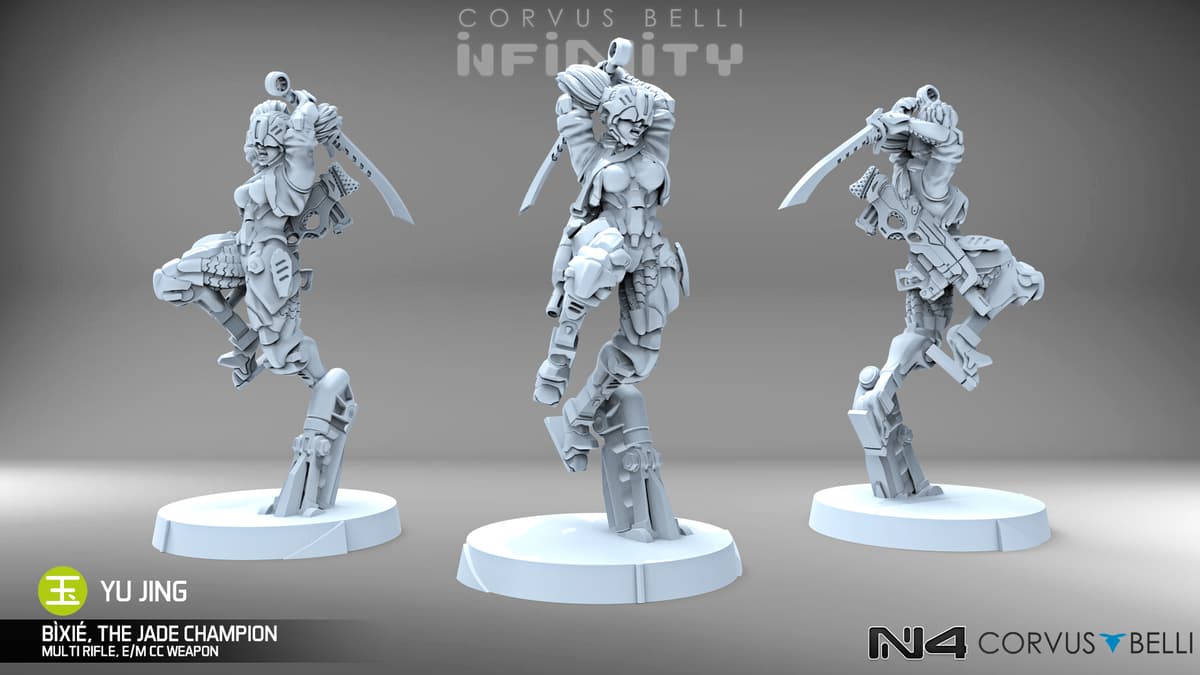 Infinity Releases September - Bixie, the Jade Champion 3D