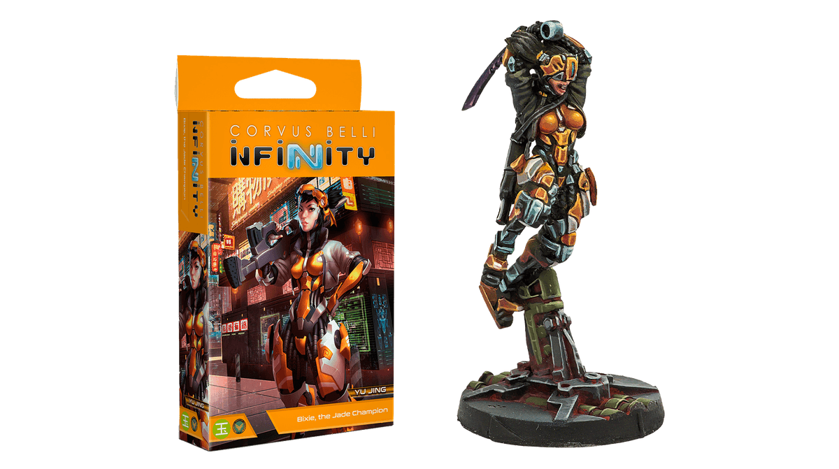 Infinity Releases September - Bixie, the Jade Champion - Box