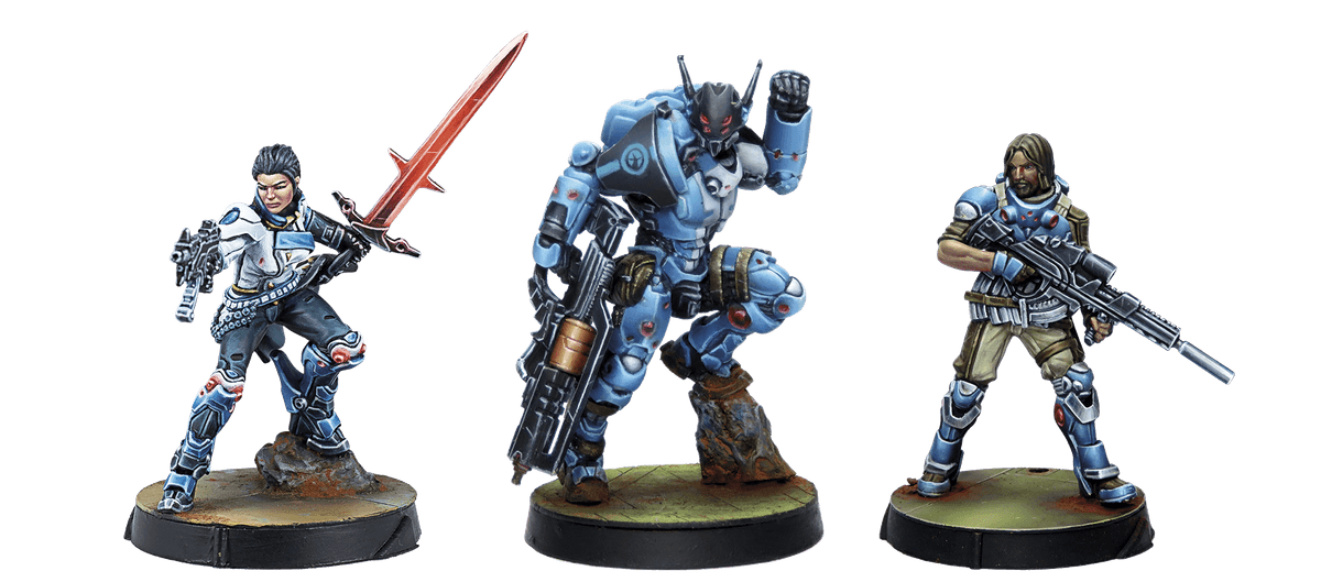 Novedades de octubre - Reinforcements: PanOceania Pack Beta - Miniaturas