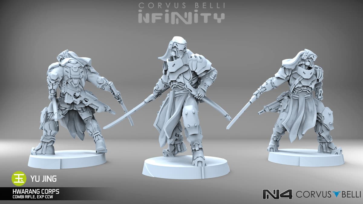 Infinity Releases October- Reinforcements: Yu Jing Pack Alpha - Howarang