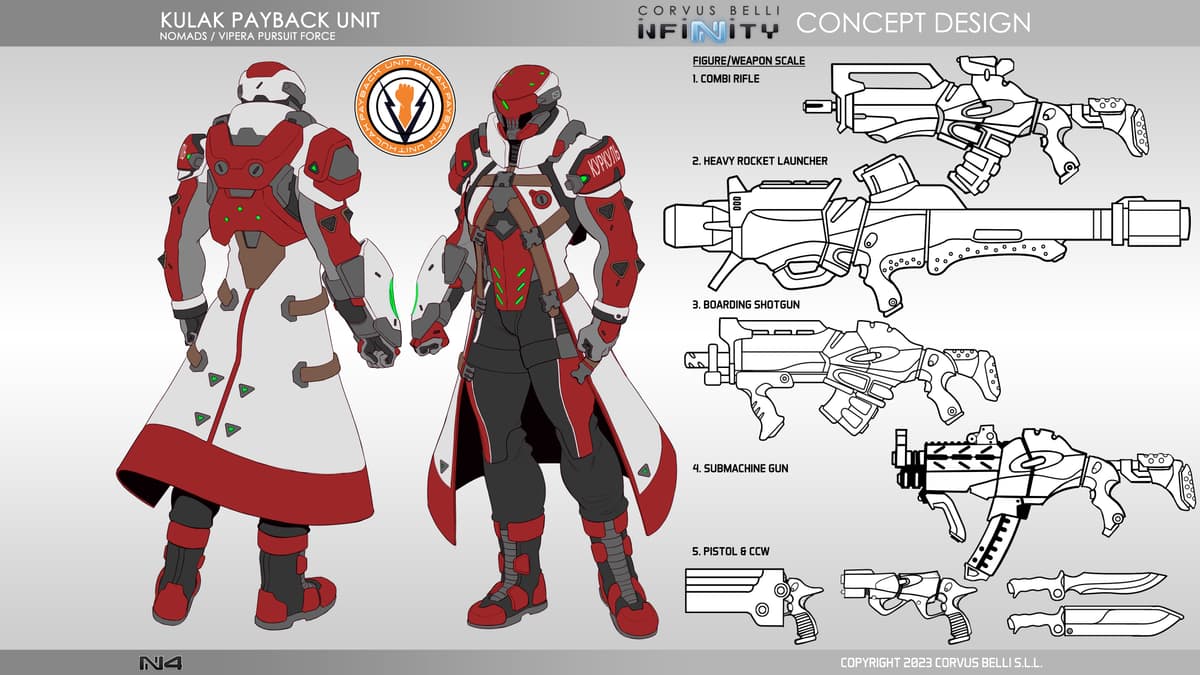 Nomad reinforcement -Vipera Pursuit Force - Kulak Retribution Unit