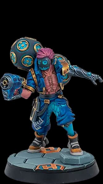 BeatBox miniature for Hexadome Legends