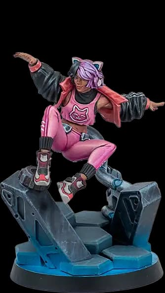 Gata miniature for Hexadome Legends