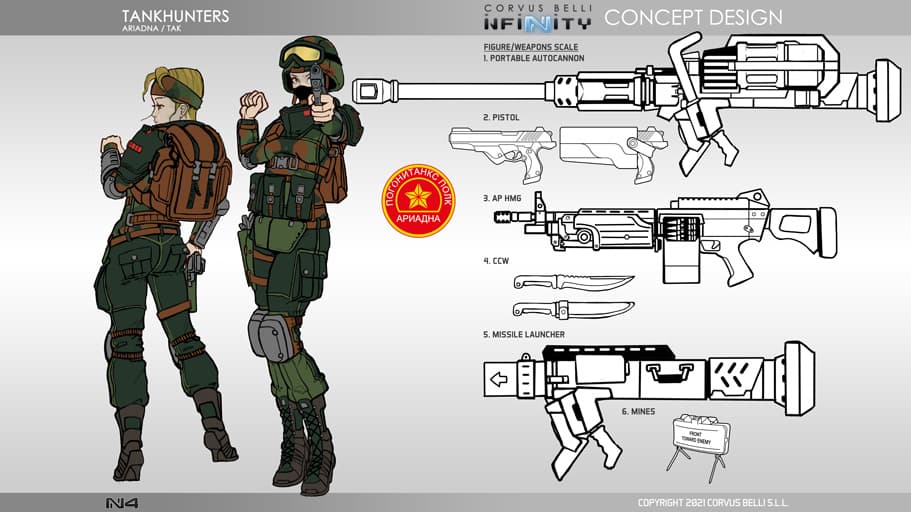 Tankhunter Regiment - Infinity May releases
