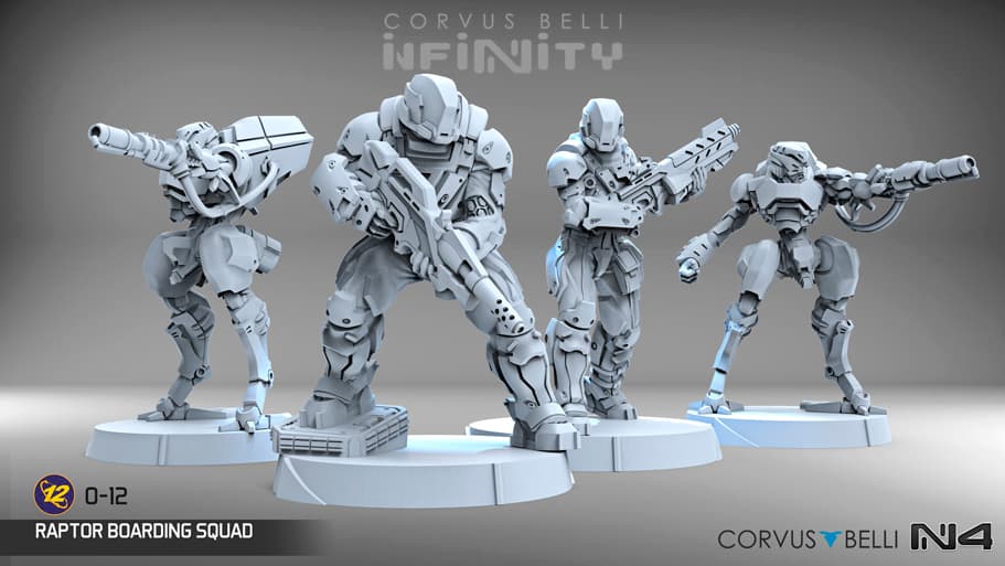 Raptor Boarding Squad Render - Infinity May releases