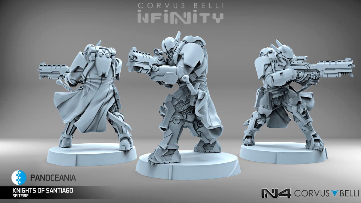 Kknights of Santiago Dossier - Reder- Infinity October Releases