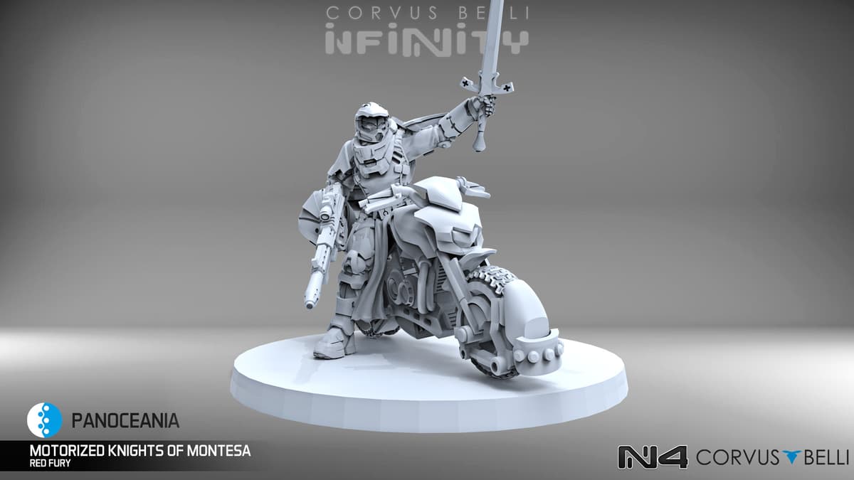 KNIGHT OF MONTESA (RED FURY) - Infinity September Releases