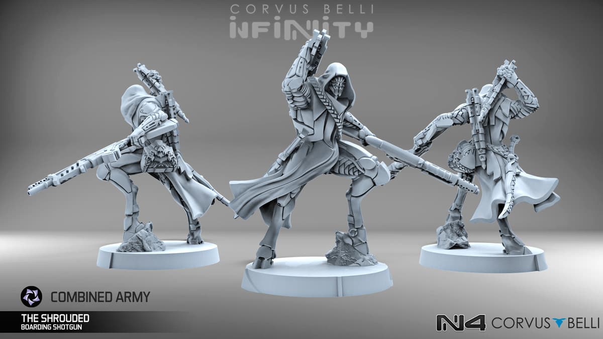 THE SHROUDED - three views - Infinity September Releases