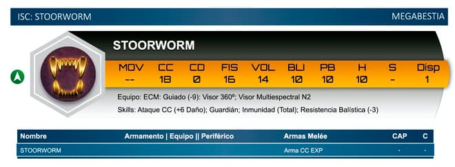 Megabeasts in TAG Raid - Stoorworm Profile