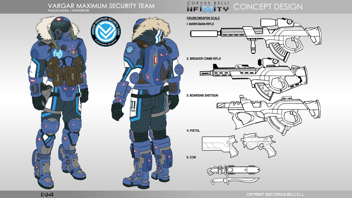 Vargar Maximum Security Team Dossier