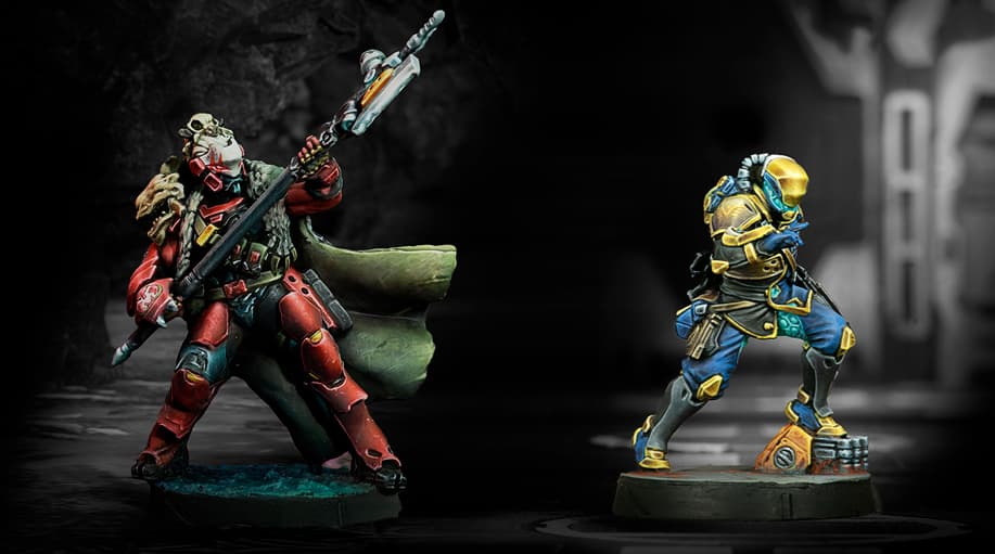 PRE-ORDER EXCLUSIVE MODELS TYROK HUNTERS & RAVENEYE OFFICER
