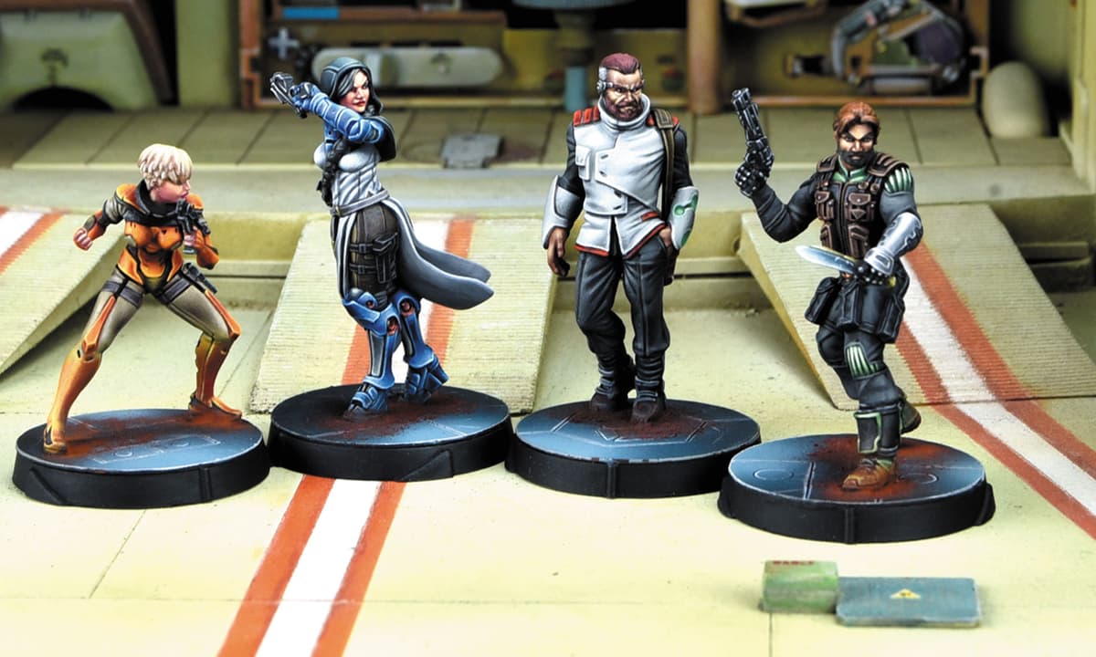 HVT in Infinity - Agents of the Human Sphere. RPG Characters Set