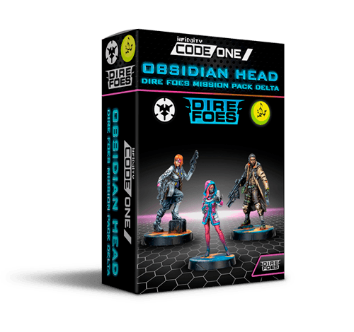 Dire Foes Hbsidian Head