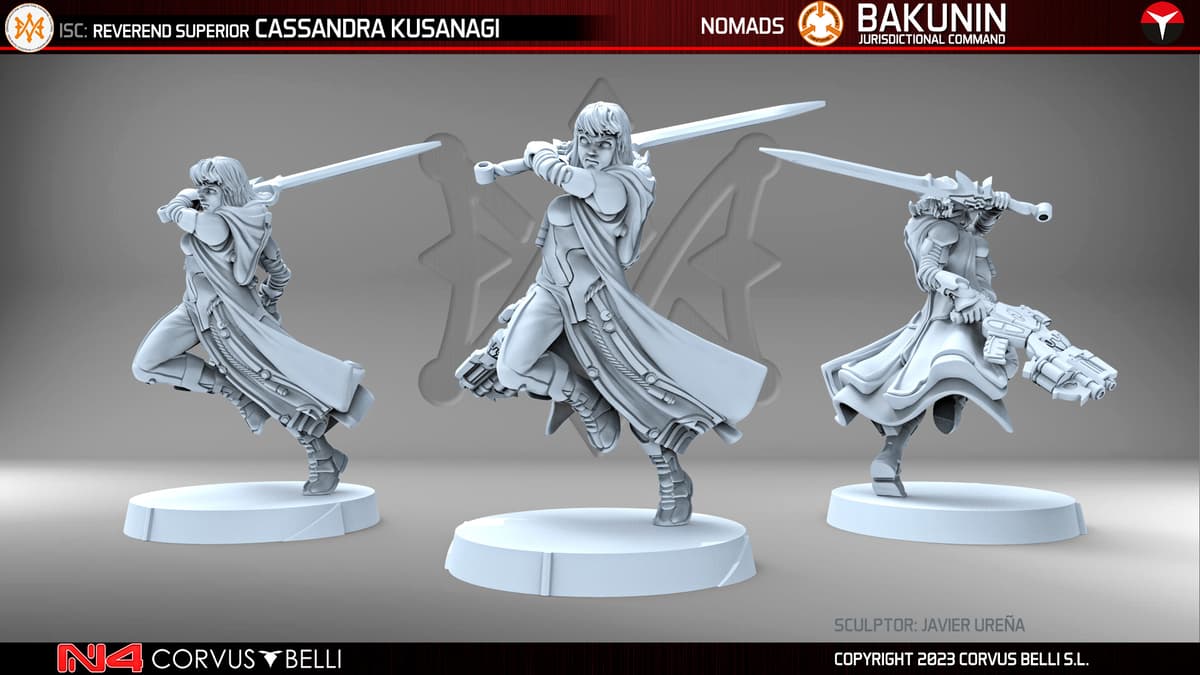 Reverend Superior Cassandra Kusanagi - Render