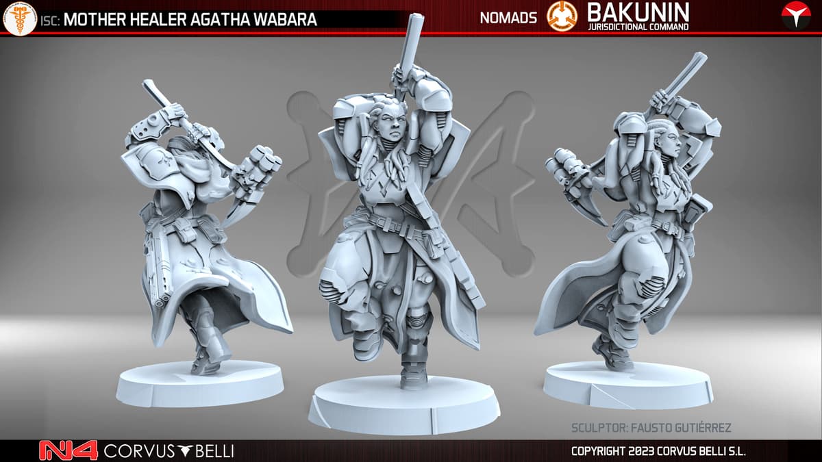 Troubled Theft: Dire Foes Mission Pack 12 - Agatha Wabara Render