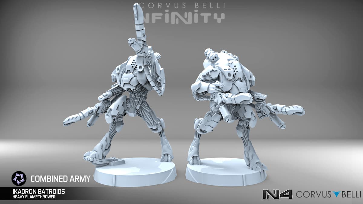 Infinity Releases September - Combined Army Expansion Pack Alpha - Ikadronbat