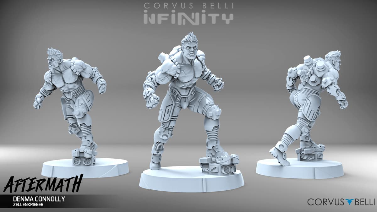Infinity Releases November - Infinity Aftermath Characters Pack - Denma Connolly