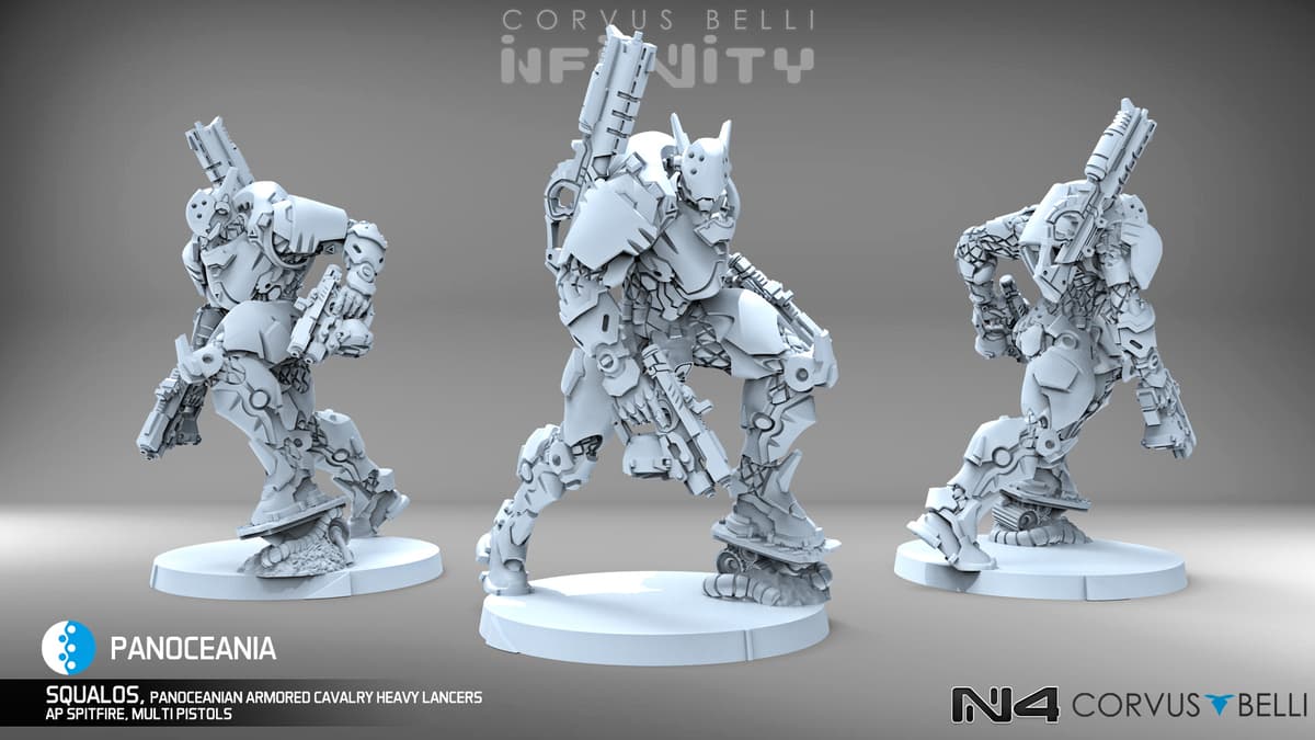 Infinity Releases November - Reinforcements: Squalos Render