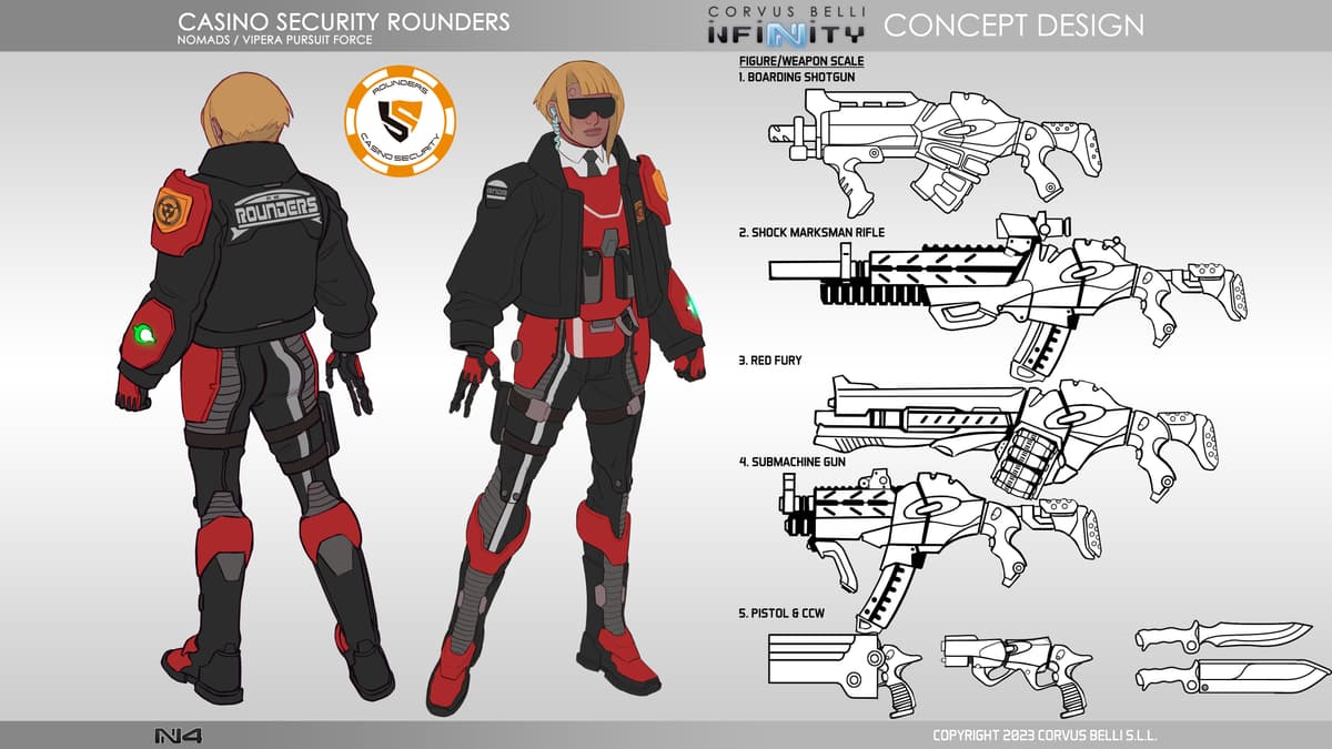 Nomad reinforcement -Vipera Pursuit Force - Rounders Casino Security